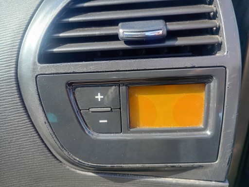 regulation PANEL OGRZEWANIA air conditioning devices right Citroen C4 Picasso FL 07-13