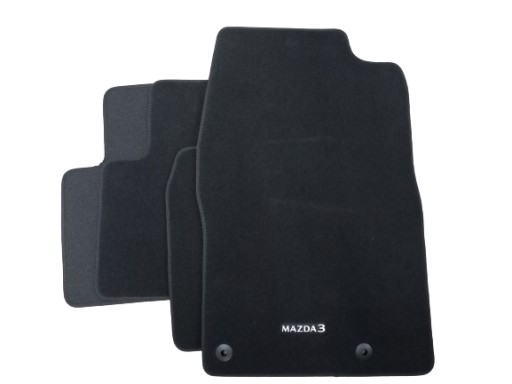 Велюровые коврики-Mazda 3 BP