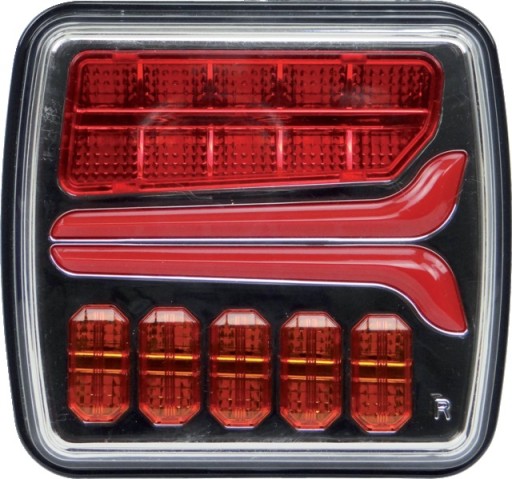 Z-T03 - Світлодіодний ліхтар задній правий 4 функції 12-24V