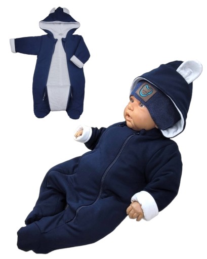 Синій комбінезон SZKRABOWE 56