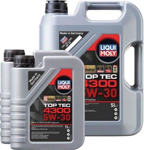 LIQUI MOLY TOP TEC 4300 5W30 СИНТЕТИЧНЕ 7л