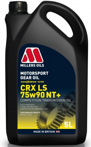Масло фрезерное crx ls 75w90 nt+ новое 5л
