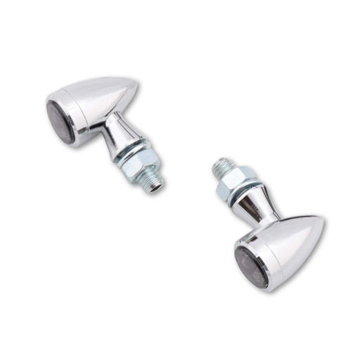 254-374 - Задній ліхтар SHIN YO SIXTEEN Bullet LED, стоп-сигнал, хромований сигнал повороту