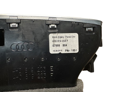 AUDI A8 4H D4 grid air conditioning devices TUNELU 4H0819203F