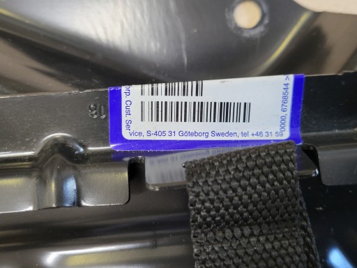 porta staffa per batteria BATERI 48V cablaggio VOLVO XC60 II MILD HYBRID