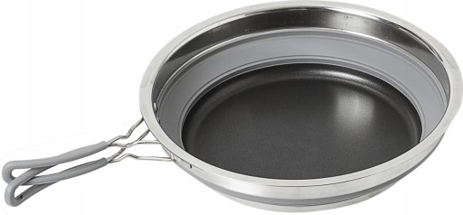 0804024N - СКОВОРОДА СКЛАДНА КАСТРУЛЯ СТАЛЬ СИЛІКОН BRUNNER