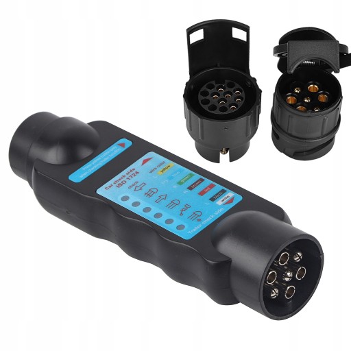 QC13798 - Перехідник гніздо гака 13PIN до 7pin штепсельної вилки