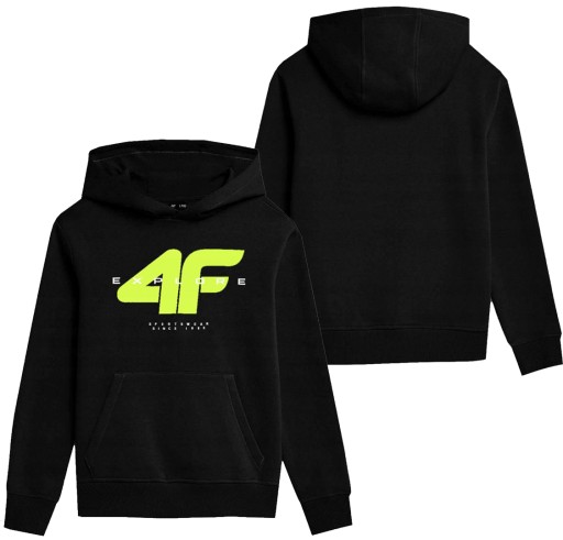 Дитячий світшот 4F розмір 134 чорний