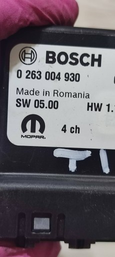 Fiat Tipo 2018 control unit / module of the parking PDC
