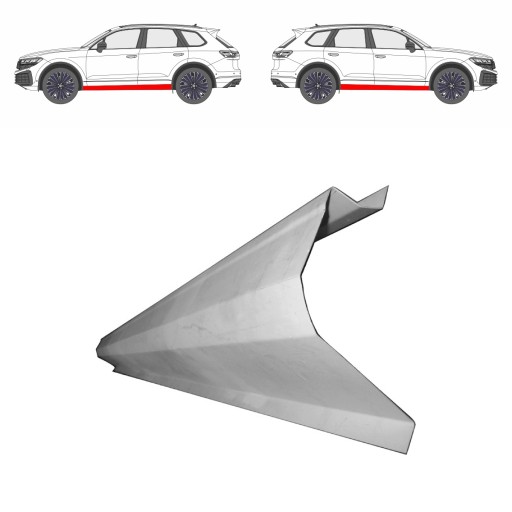 Autobig-14769 - Ремонт порогов CHRYSLER PACIFICA 03-07 L=R