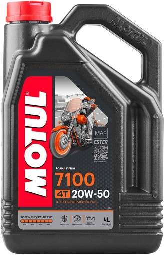 MOTUL 7100 4T 20W50 MA2 ESTER - 4л