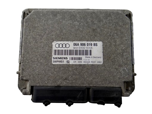 control unit of the engine AUDI A3 8L 06A 906 019 BS