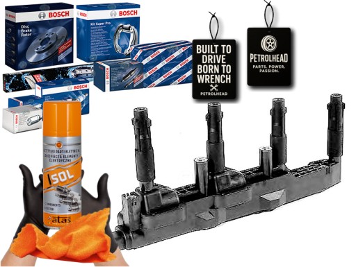 BOS0 221 - Катушка зажигания mercedes m166 bosch #petrolhead pro+ kit4