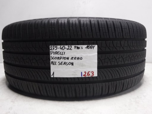 PIRELLI SCORPION ZERO ALLSEASON 275/40/22 108Y