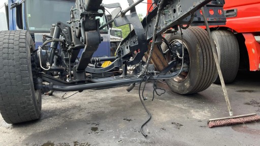 Передняя ось man tgx