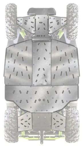 Комплект захисної пластини шасі Segway FUGLEMAN UT10