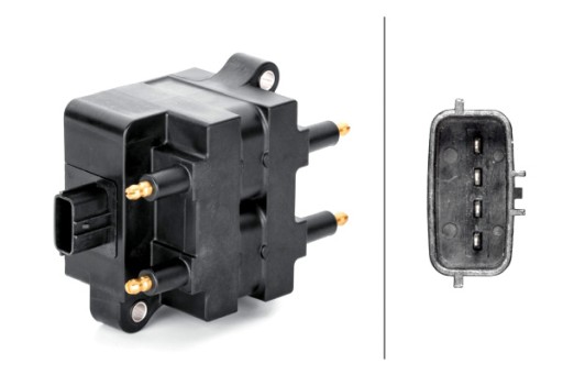 5DA 230 - Катушка зажигания hella hyundai galloper ii mitsubishi pajero и pajero