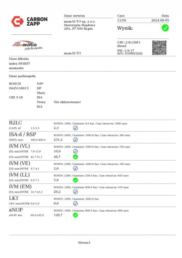 Einspritzdüse Einspritzdüse Pumpe-Düse-Einheit TEST 9X2Q-9K546-DB CITROEN C5 II X7 III 3.0 HDI 240 KM