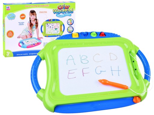 КРЕАТИВНА ВЕЛИКА ДОШКА З НАПИСОМ + ШТАМПИ