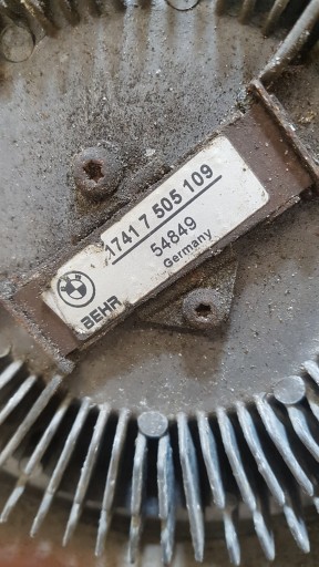 hütöventilátor BMW E65 17417505109