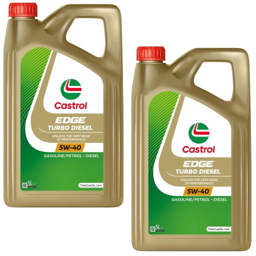 Моторное масло Castrol 5W-40 Edge Turbo Diesel 5л+5л