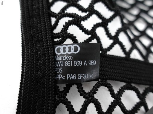 AUDI Q3 83A F3 A4 S4 8W9 B9 net ORGANIZER boot 8W9861869A