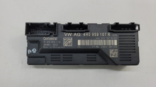 Модуль контроллера крышки багажника audi a8 d4 4h0959107r