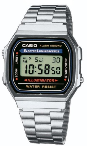 ELEKTRONICKÉ HODINKY CASIO RETRO A168WA-1YES