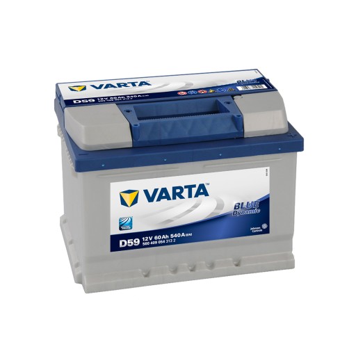 5604090543132 - Батарея 60ah Varta BLUE D59 560409054