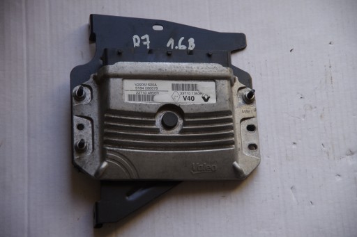 Контролер комп'ютера двигуна renault megane iii 1.6 16v 237101353r 237104856r