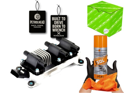 VAL245296#ECS-PCP+K - Катушка зажигания audi a4 b5 a4 b6 a6 c4 a6 c5 a8 d2 sk #petrolhead pro+ kit4