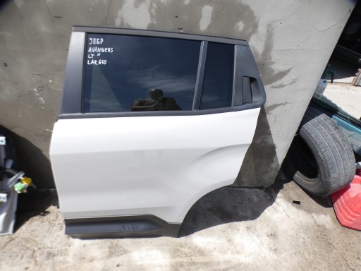 JEEP AVENGER door rear. left complete EUROPA LAKIER 640 2024R