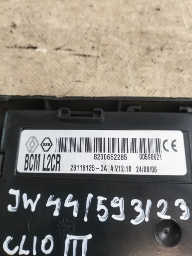 Module BSM RENAULT CLIO III 1.5DCI 2006r OE 8200652285B