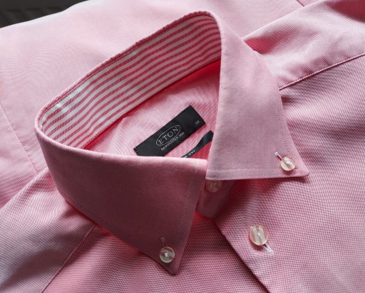ETON ružová košeľa slim fit 38