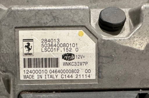 FERRARI F12 TDF BERLINETTA control unit ECU 284013