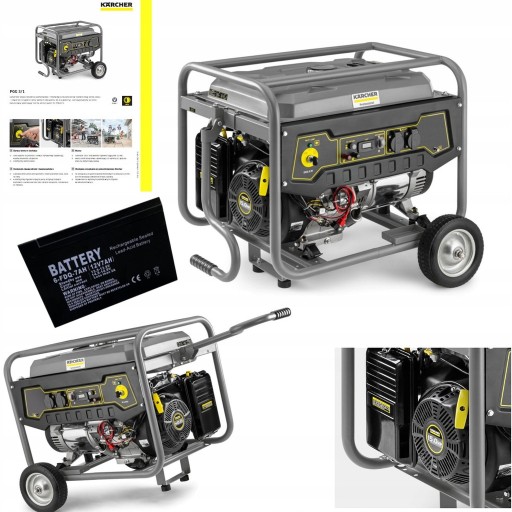 ГЕНЕРАТОР PGG 3/1 KARCHER ПОТУЖНІСТЬ