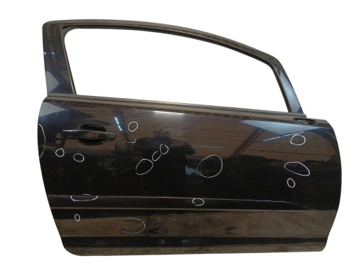 dvere pravý predok pravé predné OPEL CORSA D 3D LAK: Z20R (06-11)
