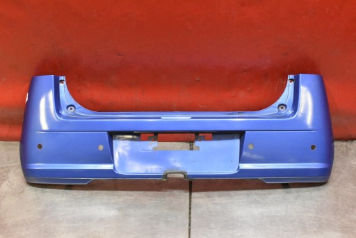 bumper rear part rear blue PDC DAIHATSU CUORE 6 VI 3D HB 03-07