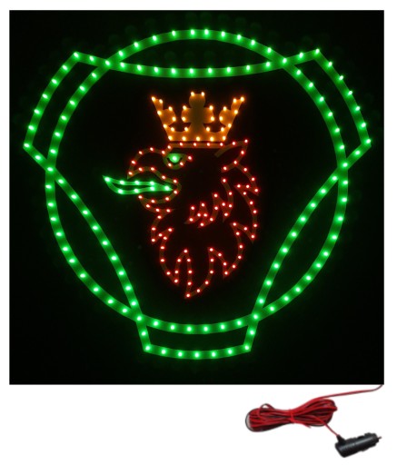 Світлодіодне табло SCANIA над станиною TIR LKW TLSC-05