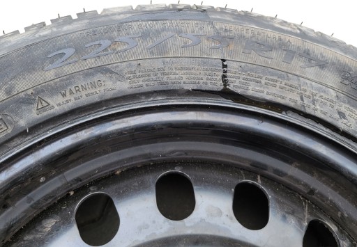 CITROEN C5 III X7 wheel spare spare MICHELIN PRIMACY 225/55 17 5x108