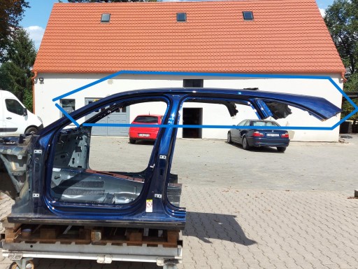 Audi A4 B9 8W LIFT Kombi 8W9 dach blauer LX5H