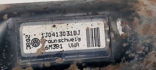 tlumič pravý předek 1J0413031BJ SEAT TOLEDO II