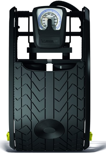 Двоциліндровий аналоговий ножний насос Michelin,