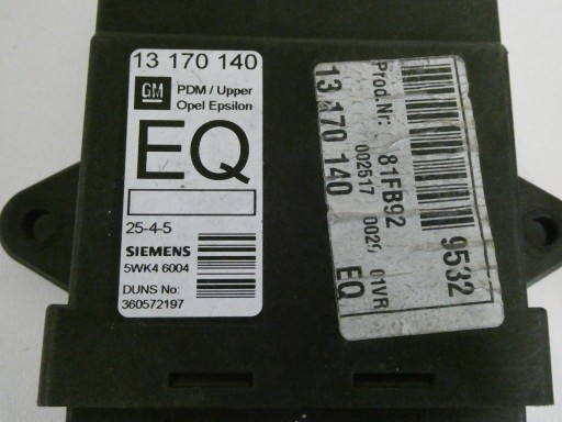 MODULY Tür DDM PDM EQ EP OPEL VECTRA C SIGNUM