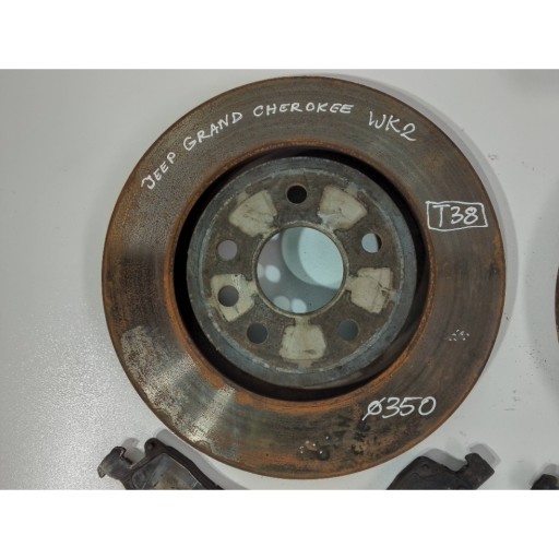 Jeep Grand Cherokee WK2 Disques Frein Avant Disques (T38)