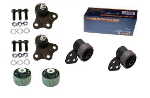 CR3680 - Сайлентблоки поперечных рычагов opel meriva пд, 6 шт.