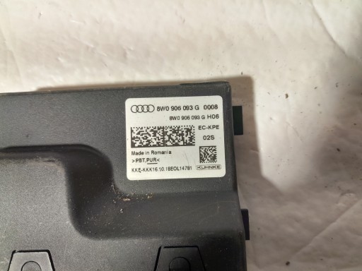 AUDI A4 B9 modulo Centralina POMPY carburante 8W0906093G