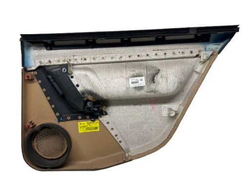 OPEL VECTRA C side upholstery door left rear part KOMBI BRAZOWA leather 13169261