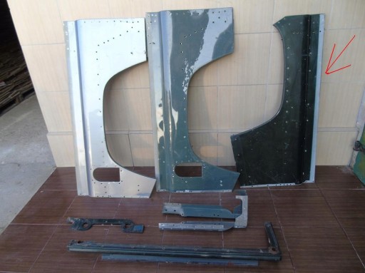 0001 - КРЫЛО ЧЕТВЕРТЬ ЗАДНИЙ ЛЕВЫЙ DEFENDER II 98-07 5D