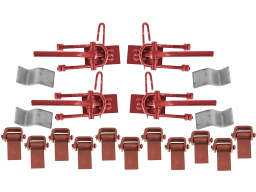 НАБОР СКРЕПОК ДЛЯ ПЕТЕЛЬ ДЛЯ ПРИЦЕПОВ 000255